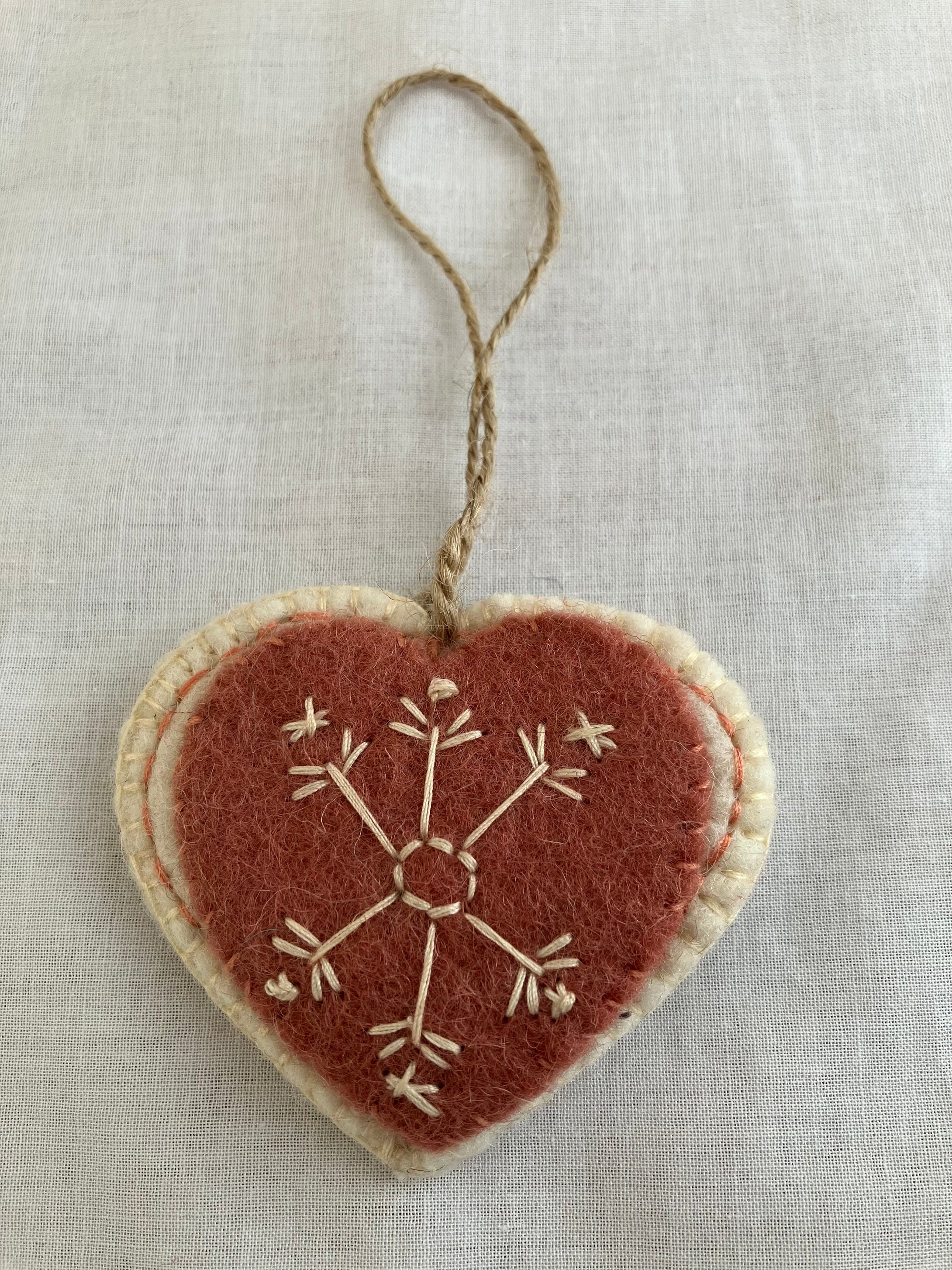 Embroidered Heart