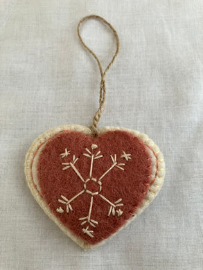 Embroidered Heart