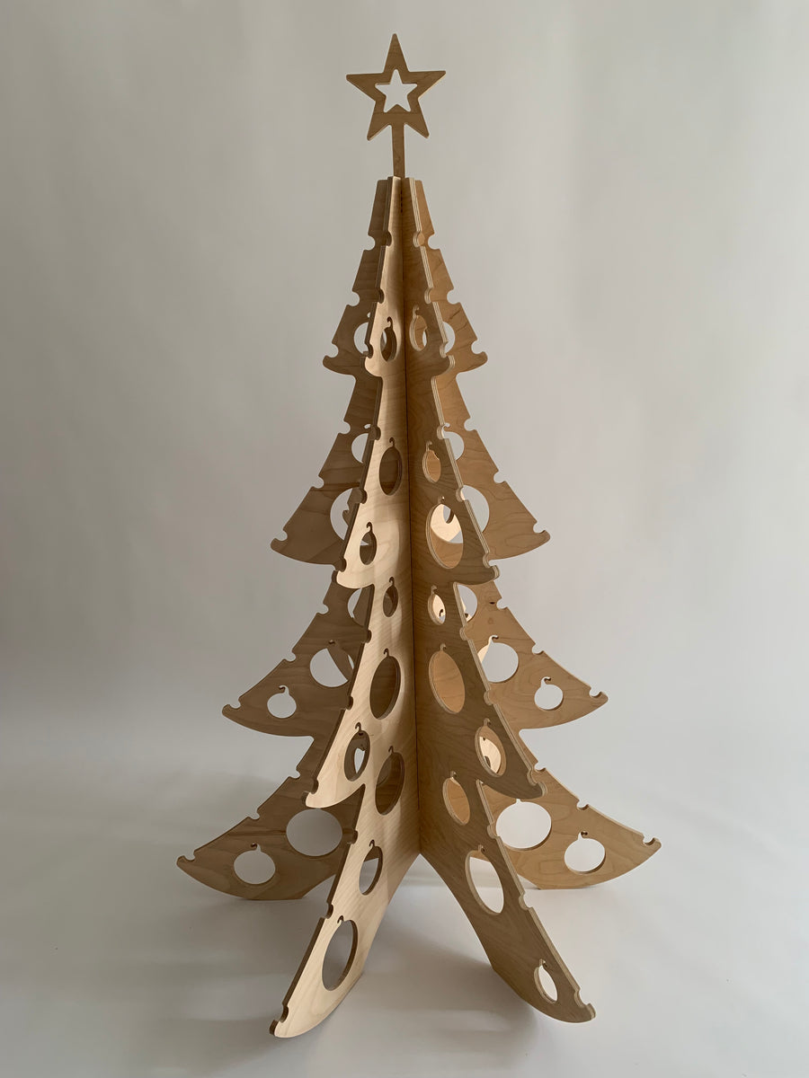 Large Plywood Christmas Tree – Matt And Tom